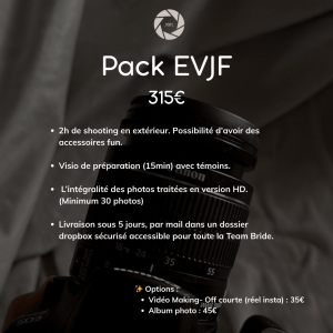Pack Soirée/EVJF